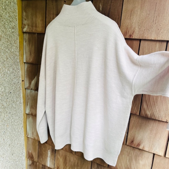 French Connection Oversize Babysoft River Knits High Neck Jumper Ton Sweater - Picture 13 of 17